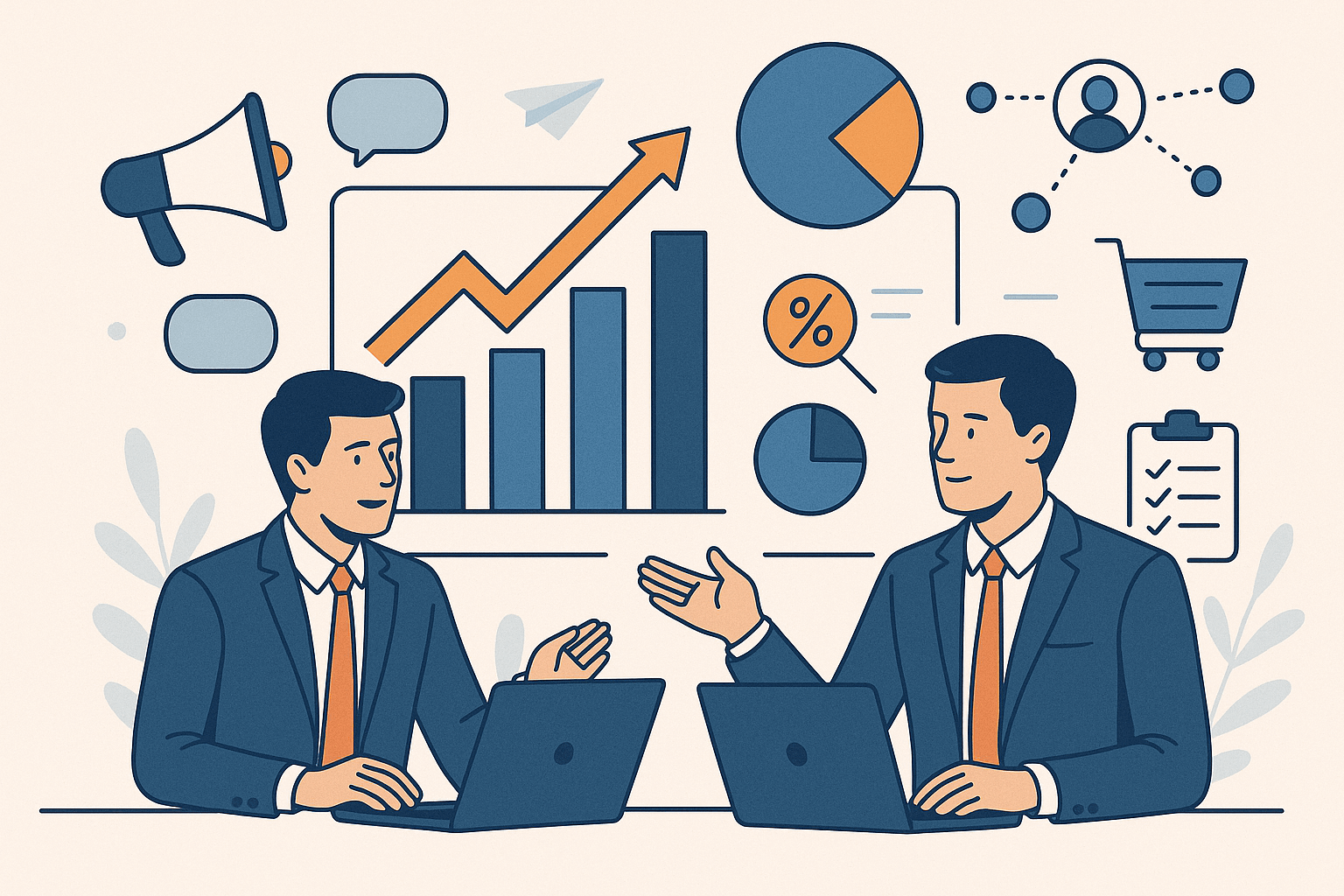 الفرق بين المبيعات والتسويق