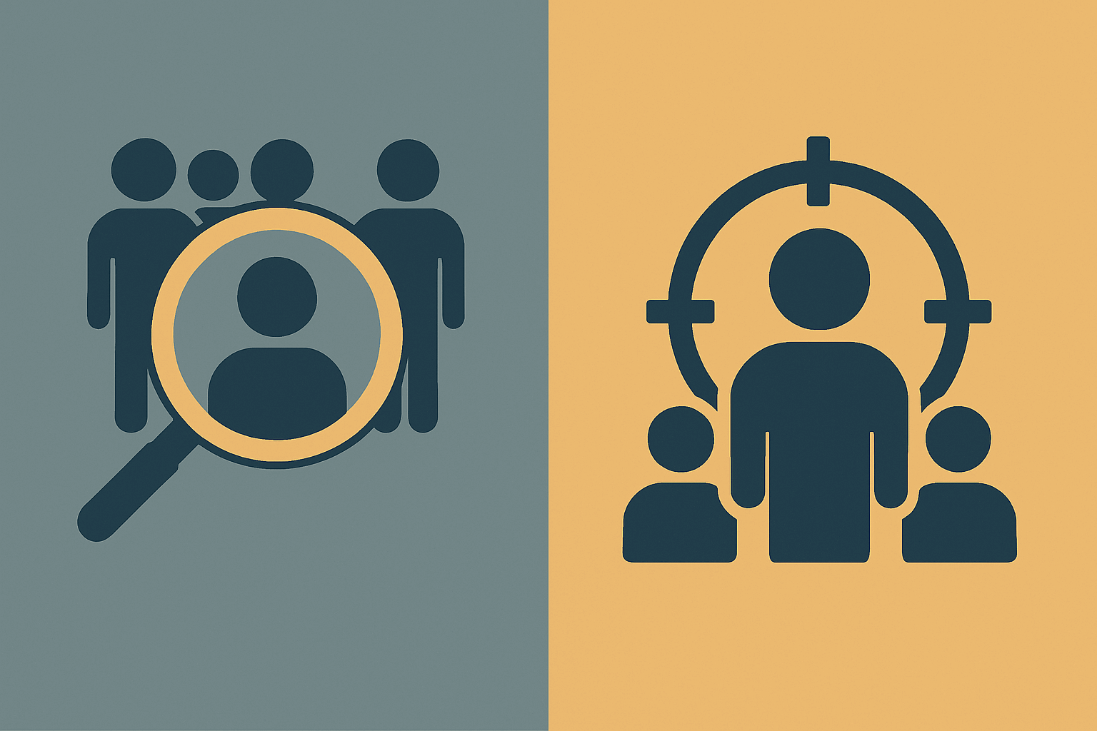 الفرق بين السوق المستهدف والجمهور المستهدف في التسويق لعام 2025